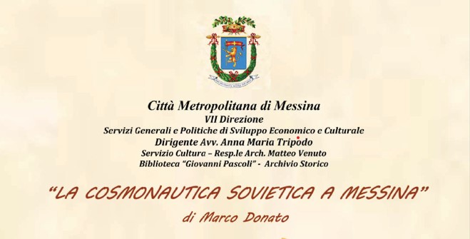 La Cosmonautica Sovietica
prentazione libro del 19 12 2024