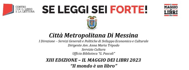 Il Maggio dei libri 2023
 Il mondo è un libro